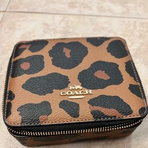NEW Coach jewelry case